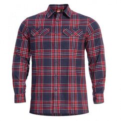 Рубашка Drifter Flannel Pentagon, цвет Red Checks