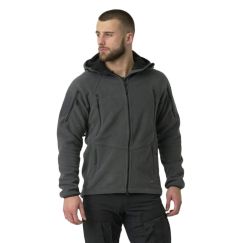 Куртка флисовая PATRIOT Mk 2 Hybrid Helikon, цвет Shadow Grey/Black