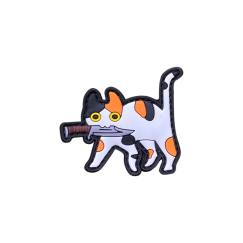 Патч Тактический Кот, цвет триколор