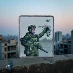 Нашивка, патч "Персей Z" тактическая с липучкой.