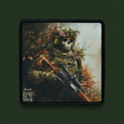 Нашивка, патч "Кочевник" тактическая с липучкой от Корпусы Вышивания.