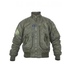 Куртка Пилот-бомбер, демисезонная 762 Armyfans Olive