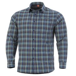 Рубашка QT Tactical Pentagon, цвет Blue Checks