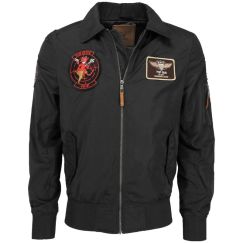 Куртка пилот HORNET Top Gun, цвет Black