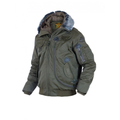 Куртка Пилот-бомбер, G037A утепленный  762 Armyfans  Olive