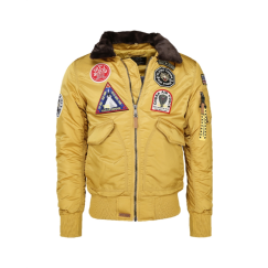 Куртка пилот утеплённый  FLYING TIGERS Top Gun, цвет Wheat