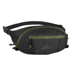 Сумка поясная BANDICOOT Helikon, цвет  BLACK/OLIVE GREEN