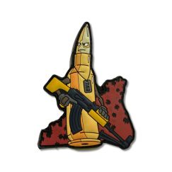 Патч RED WAR Патроны 7,62*39