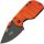 Складной нож Boker Plus Subcom 2.0 black сталь D2, рукоять Orange Zytel
