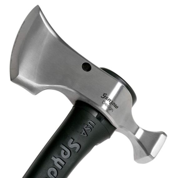 Топор Spyderco H02 Genzow HatchetHawk сталь 5160 Carbon Steel, рукоять Polypropylene