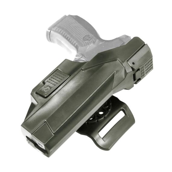 КОБУРА АЛЬФА-2 ПЯ С ПОЯСНЫМ КРЕПЛЕНИЕМ Stich Profi Олива