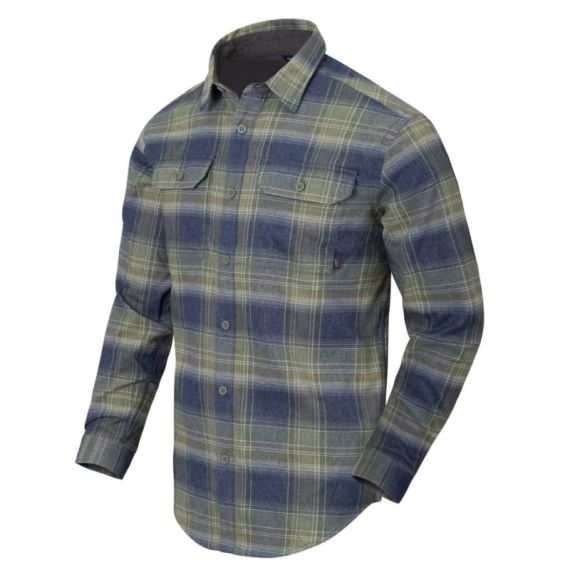 Рубашка GREYMAN Helikon, цвет  BLAST BLUE PLAID