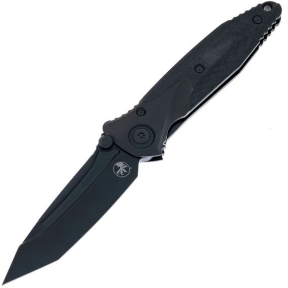 Складной нож Microtech SOCOM Bravo T/E DLC сталь M390, рукоять DLC Titanium/Carbon Fiber