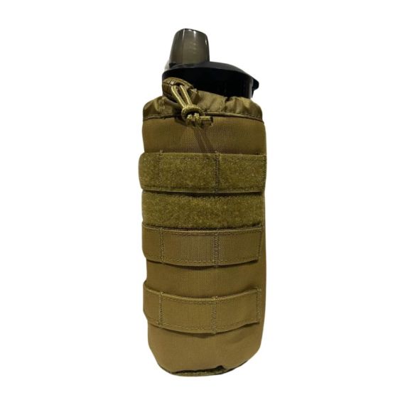 Тактическая фляга GONGTEX с чехлом  Молле,  цвет Coyote