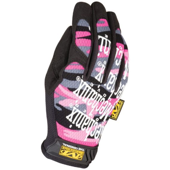 Перчатки Mechanix Wear Original Womens, цвет Pink Camo