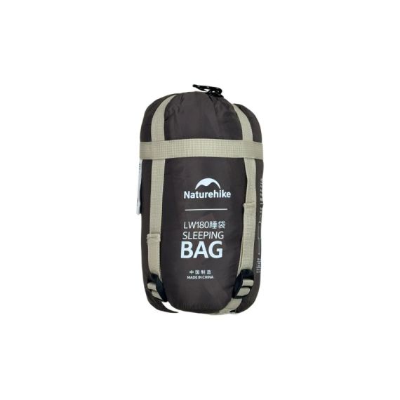 Мешок спальный Naturehike NH21MSD09 мини LW180, размер M, коричневый, 6927595777954