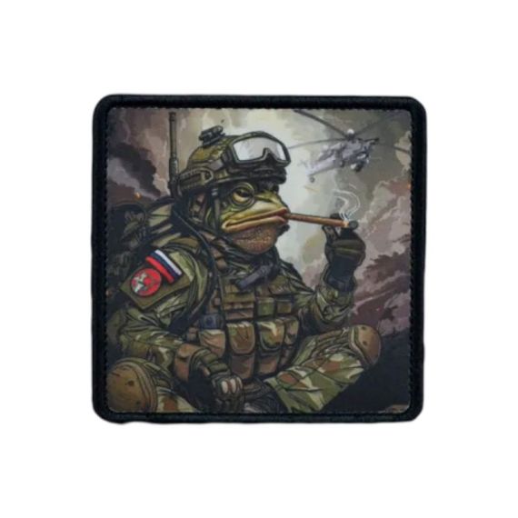 Нашивка, патч "Среда, мои чуваки" тактическая с липучкой