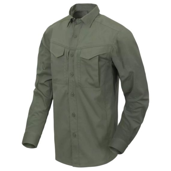 Рубашка Defender mk2 Long Sleeve Helikon, цвет Olive Green