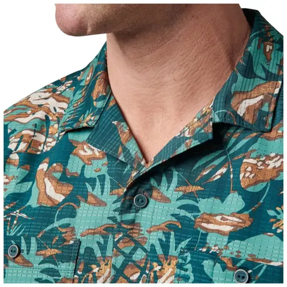 ​Рубашка с коротким рукавом 5.11 Adventure Print Deep Sea Neu Vay Camo