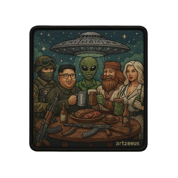 Патч  «Космическая застольная» Artazeus"