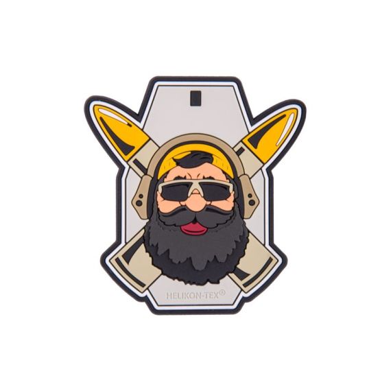 Патч "Beardman Range" Helikon, цвет Grey