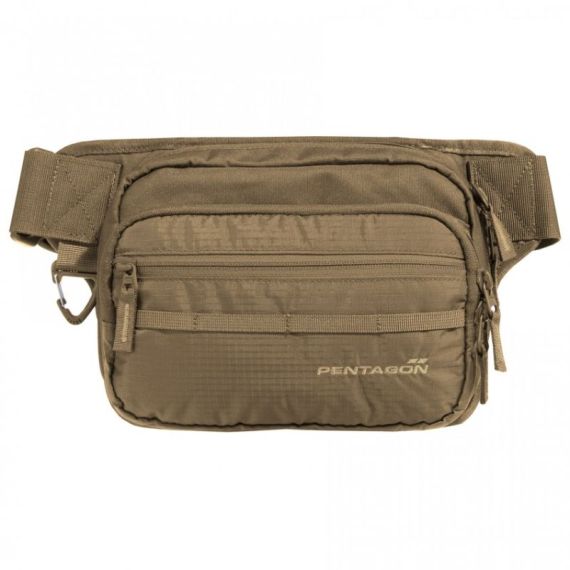 Сумка поясная  Runner Concealment Pouch PENTAGON, цвет Coyote