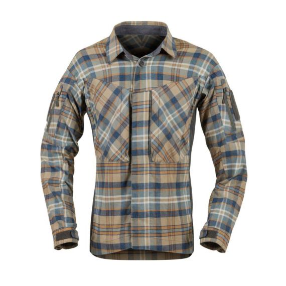 Рубашка MBDU Flannel Helikon, цвет GINGER PLAID