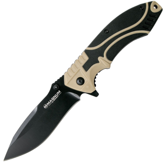 Складной нож Boker Magnum Advance Desert Pro сталь 440С Black, рукоять пластик
