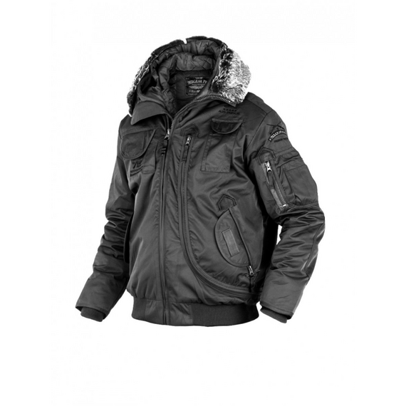 Куртка Пилот-бомбер, G037A утепленный   762 Armyfans  Black