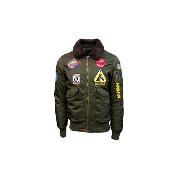 Куртка пилот утеплённый  Eagle || CW 45  Top Gun, цвет Olive