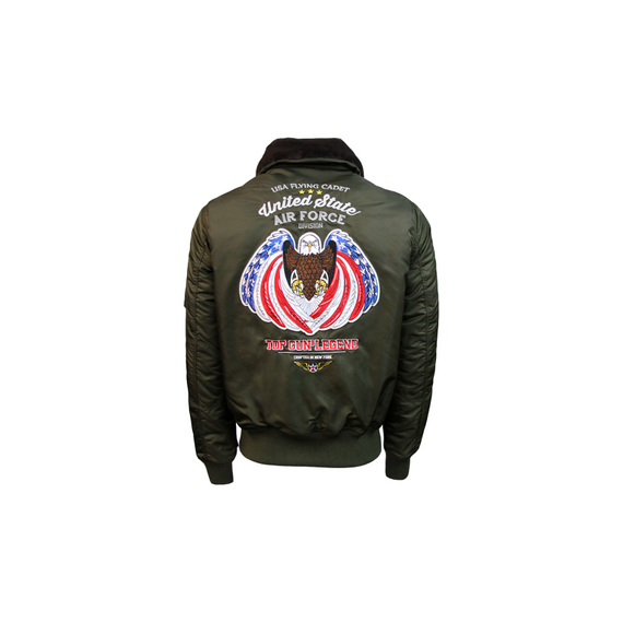 Куртка пилот утеплённый  Eagle || CW 45  Top Gun, цвет Olive