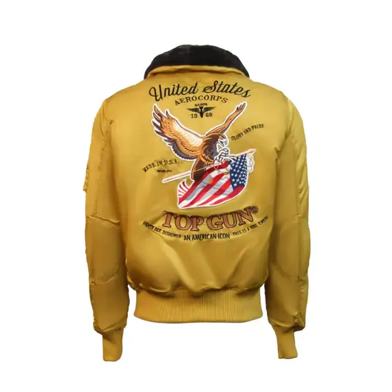 Куртка пилот утеплённый  FLYING TIGERS Top Gun, цвет Wheat