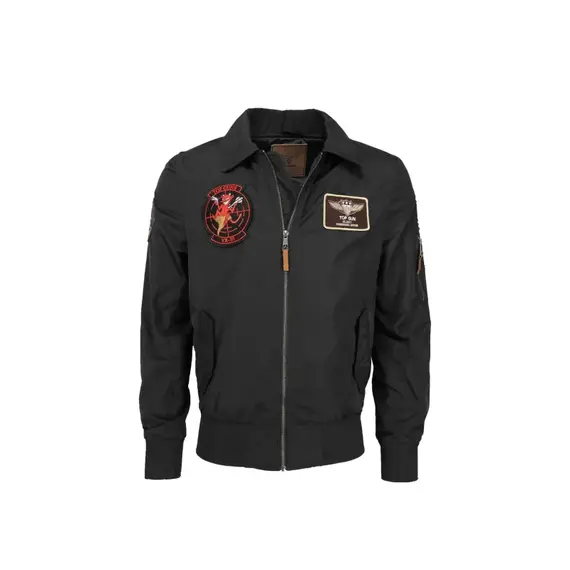 Куртка пилот HORNET Top Gun, цвет Black
