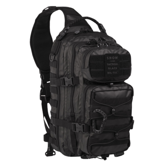 Рюкзак однолямочный  ASSAULT  LG Mil-Tec, цвет Tactical Black