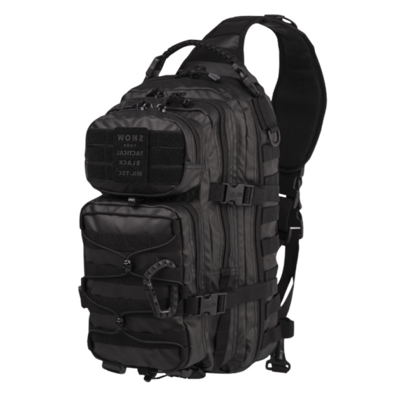 Рюкзак однолямочный  ASSAULT  LG Mil-Tec, цвет Tactical Black