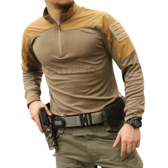 Поло Лонгслив Emersongear BlueLabel UMP Frogmen, цвет KH