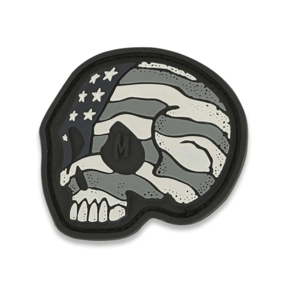 Патч Stars and Stripes Skull Maxpedition Swat