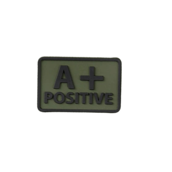 Патч BLOOD A+ Helikon-Tex, цвет OLIVE GREEN