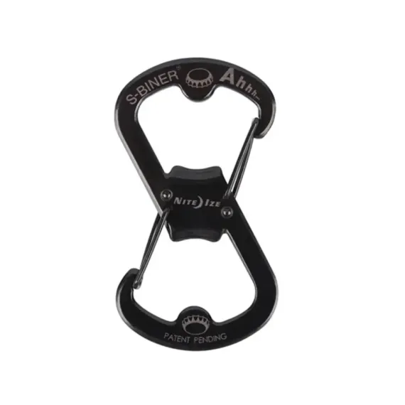 Карабин Nite Ize S-Biner Ahhh Black
