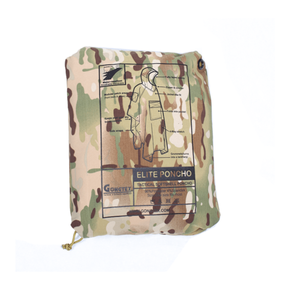 Пончо утепленное ELITE Fleece Gongtex, цвет Multicam