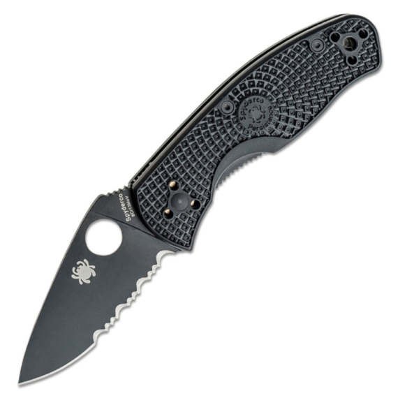 Складной нож Spyderco Persistence Black PS LTW сталь 8Cr13MoV, рукоять Black FRN