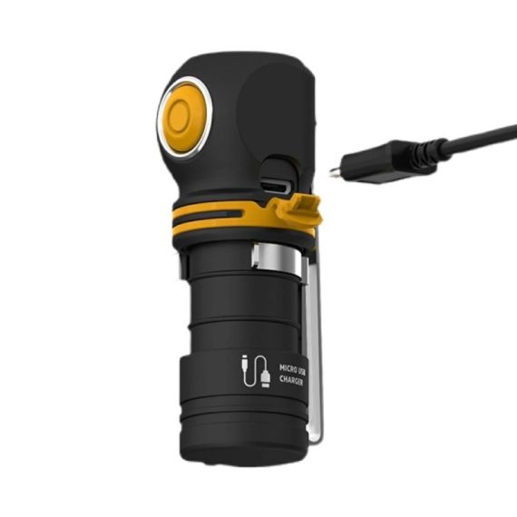 Налобный фонарь ArmyTek Elf C1 XP-L USB Холодный (Серебро)