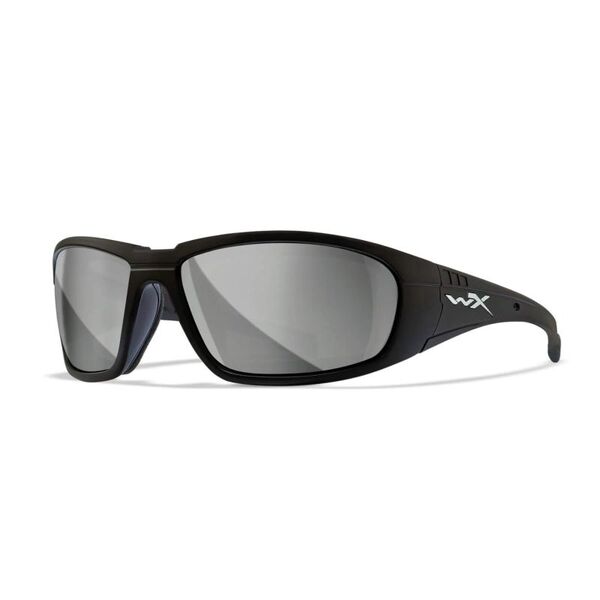 ОЧКИ ЗАЩИТНЫЕ WILEY X WX BOSS (FRAME MATTE BLACK, LENS SILVER FLASH)