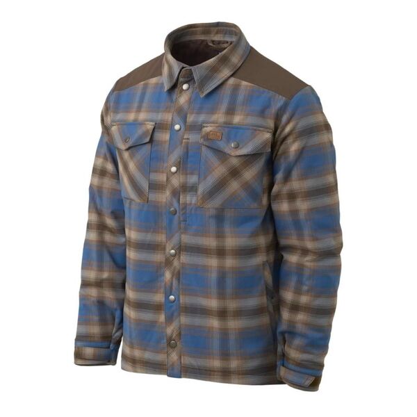 Рубашка Winter Warden Helikon, цвет Forest Blue Plaid