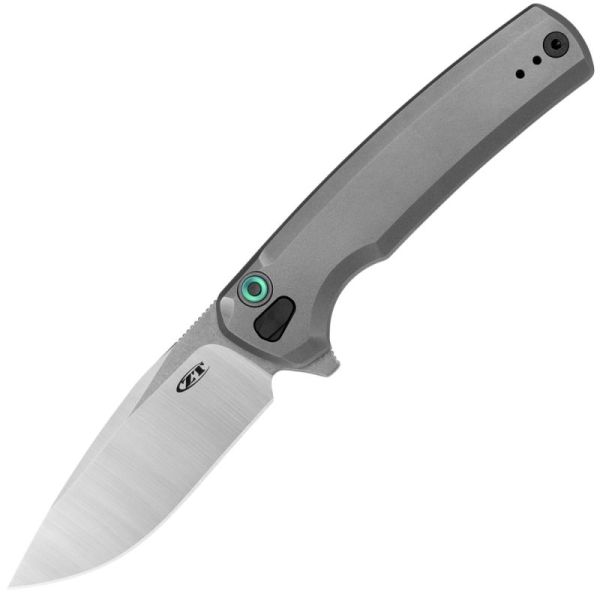 Складной нож ZT 0044 satin сталь CPM S45VN, рукоять Titanium
