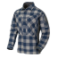 Рубашка MBDU Flannel Helikon, цвет SLATE BLUE CHECKERED